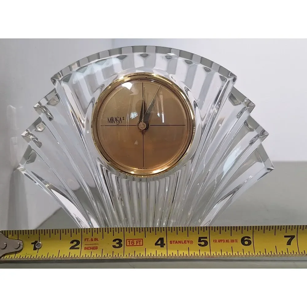 Mikasa Deco Crystal Clock Germany 7